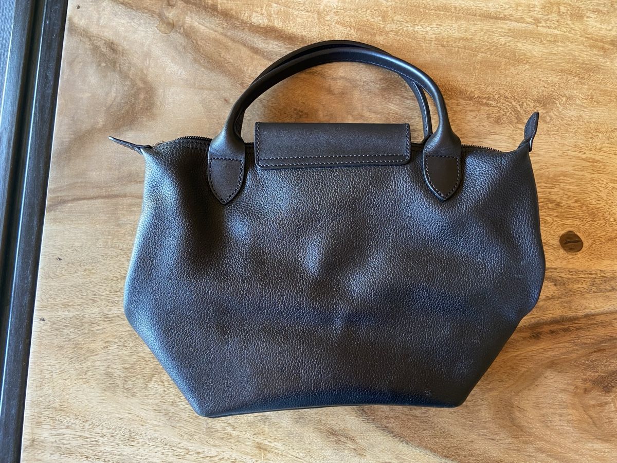Longchamp Borse da donna: Longchamp Ledertasche Cuir, schwarz, zeitlos klassisch – Usato da Oberbuchsiten venduto da Muskatellerchen 2