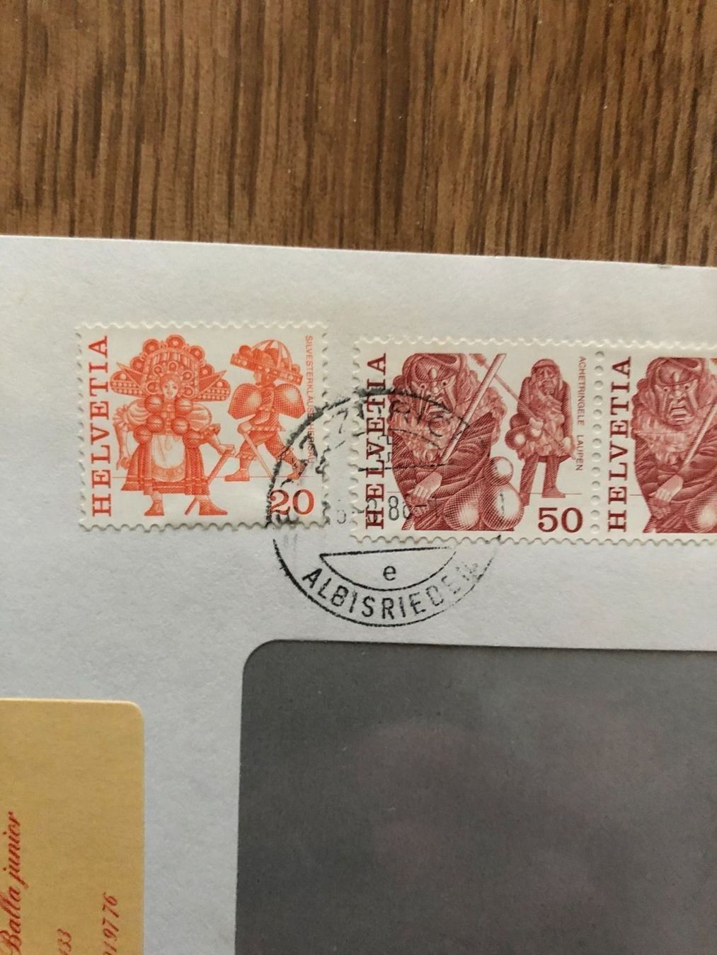 Tutti i francobolli: Echt gelaufener Brief 1986, Charge – Usato da Landquart venduto da interesse63 1