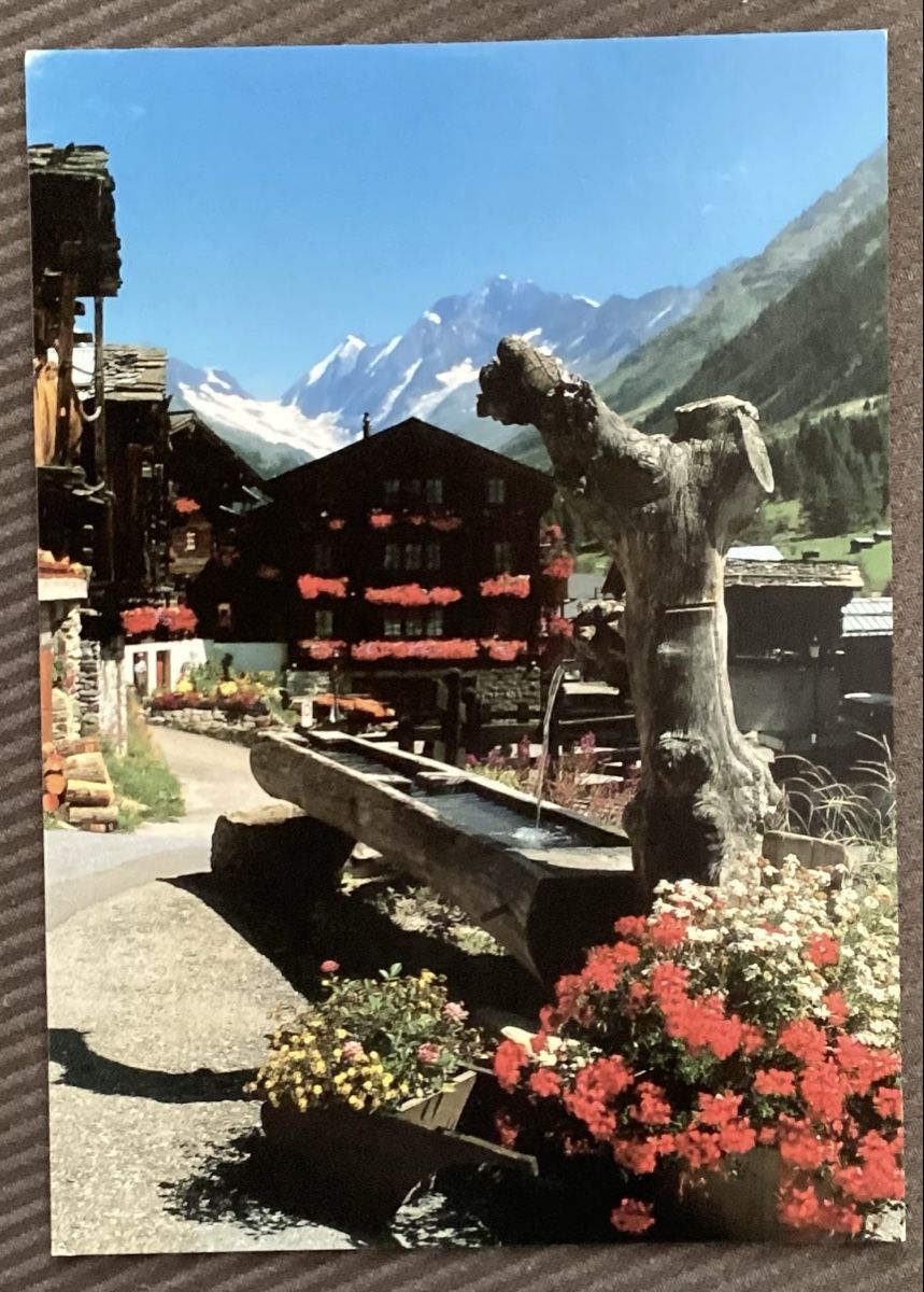 Ansichtskarten: Blatten im Lötschental  – Gebraucht aus Reinach BL von Linda013