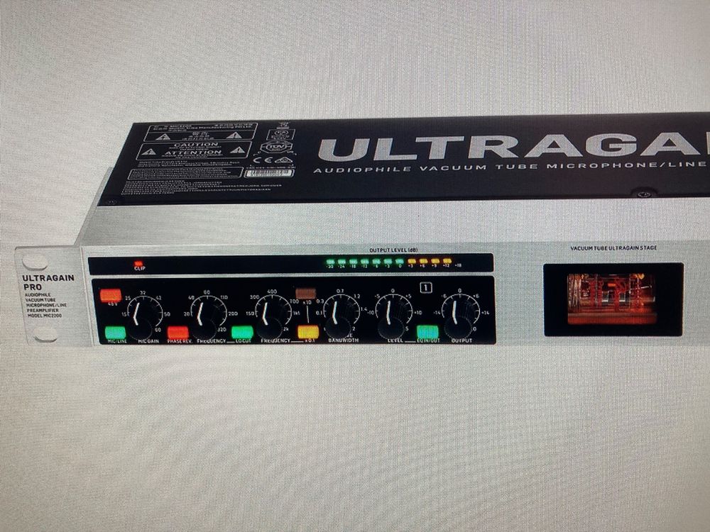 Behringer Ultragain Pro MicPreamp Kaufen auf Ricardo