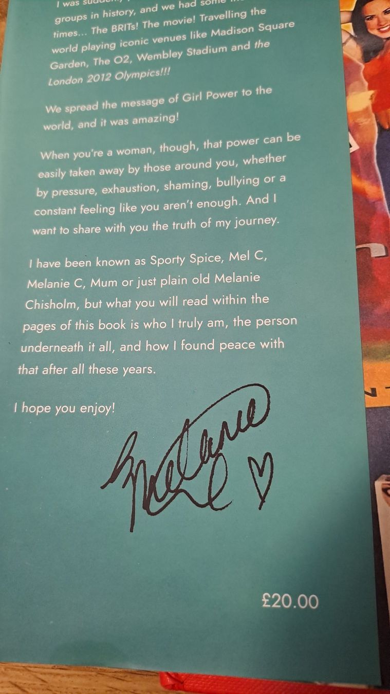 Libri: Melanie C - Biography - Signed – Usato da Rieden AG venduto da Werkstattlaedeli 2