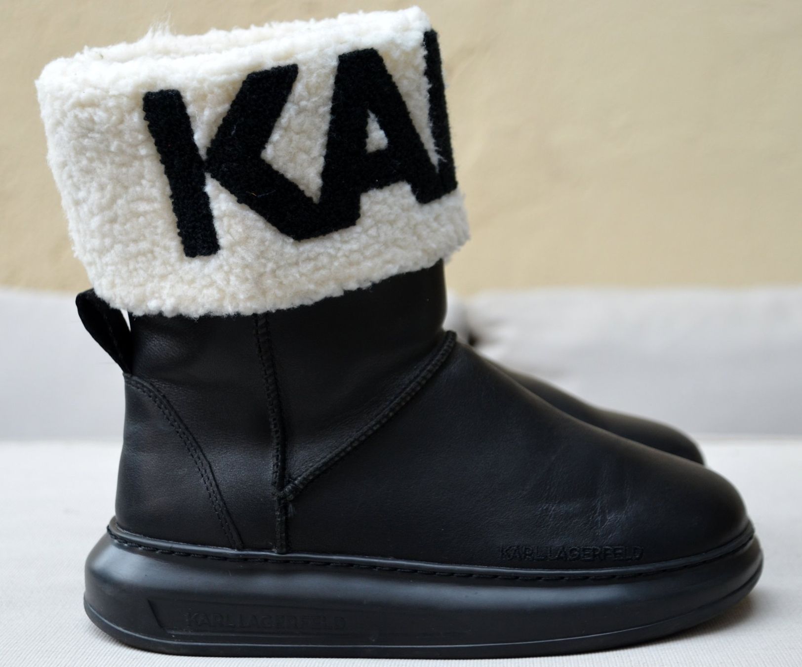 Karl Lagerfeld Scarpe da donna: Karl Lagerfeld Boots / bottes .36 – Usato da Collonges venduto da arashee 2