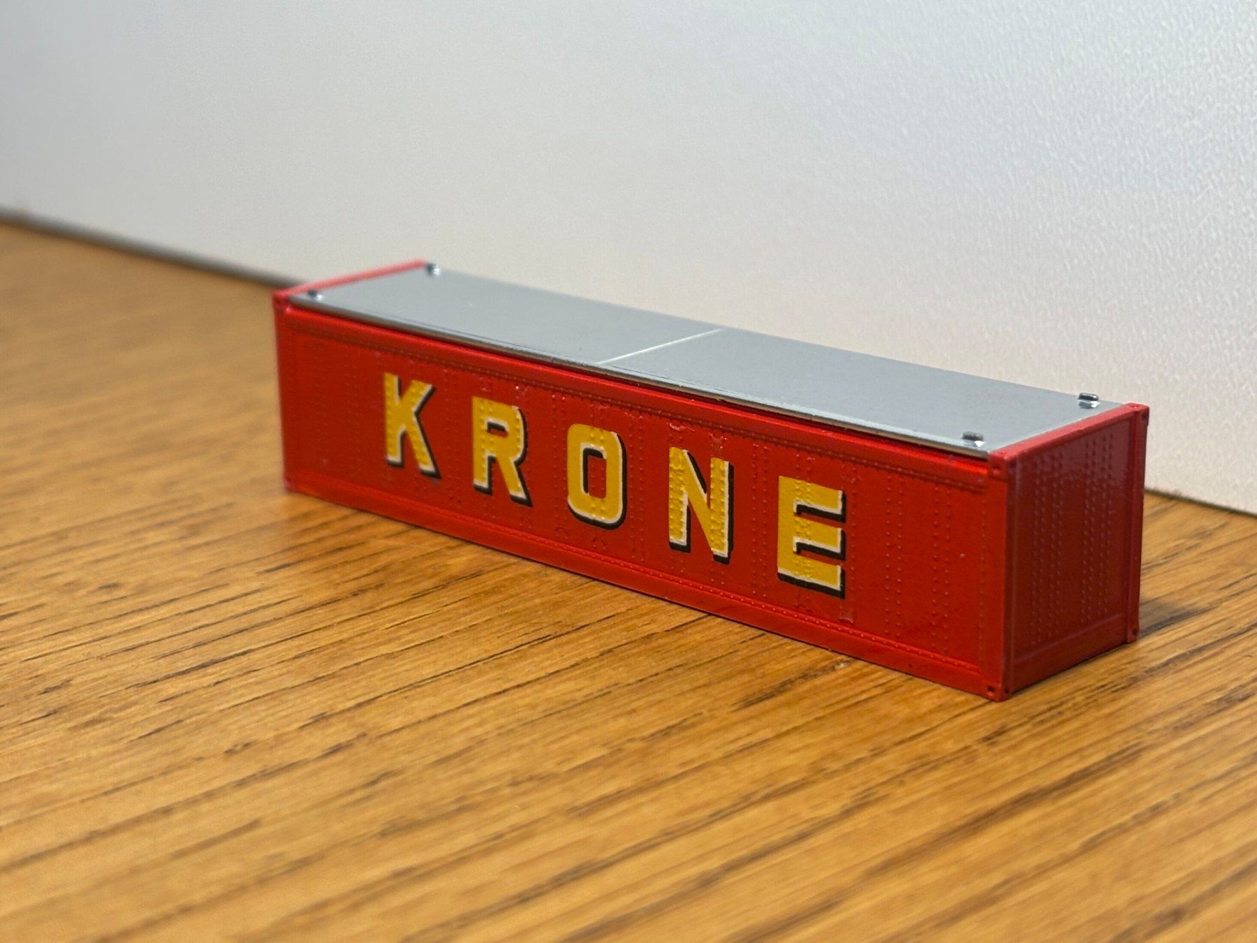 Modellini di ferrovie: L2121: Container CIRCUS KRONE (Spur N) – Usato da Birsfelden venduto da Birs_25