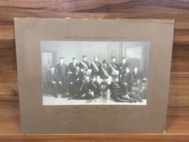 Altes Foto Studentenverbindung Turania Winterthur 1914/15