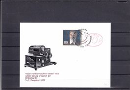 Tag der Briefmarke 2003 Bern 5.-7.12.03