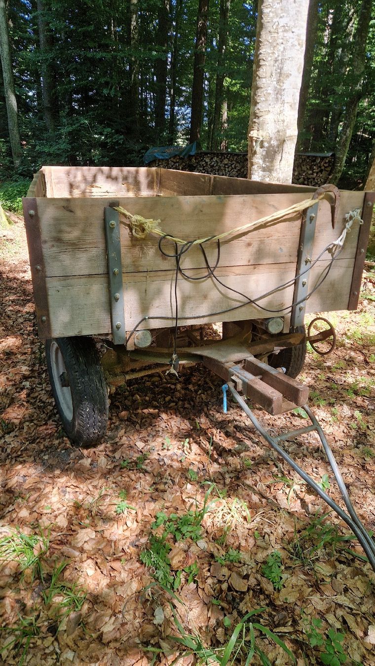 Remorques: Sägemehl-/Maiswagen – D'occasion à Milken par Shostettler97 1