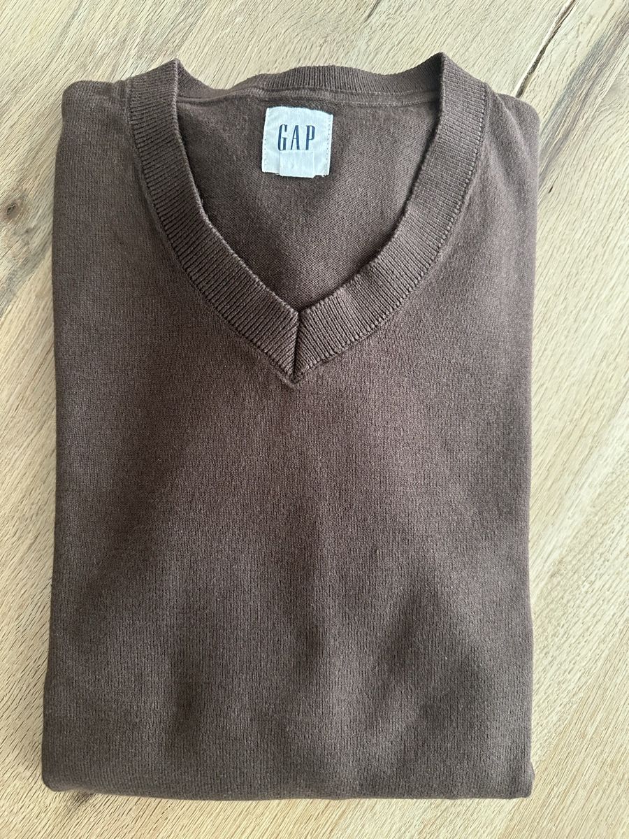 Gap Maglioni & Felpe: Gap Herren Pullover V-Ausschnitt braun Grösse M – Nuovo (secondo la descrizione) da Glattbrugg venduto da SMusic98 5