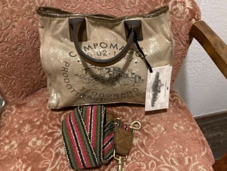 Campomaggi Tasche Textil mit Leder - wunderschön!