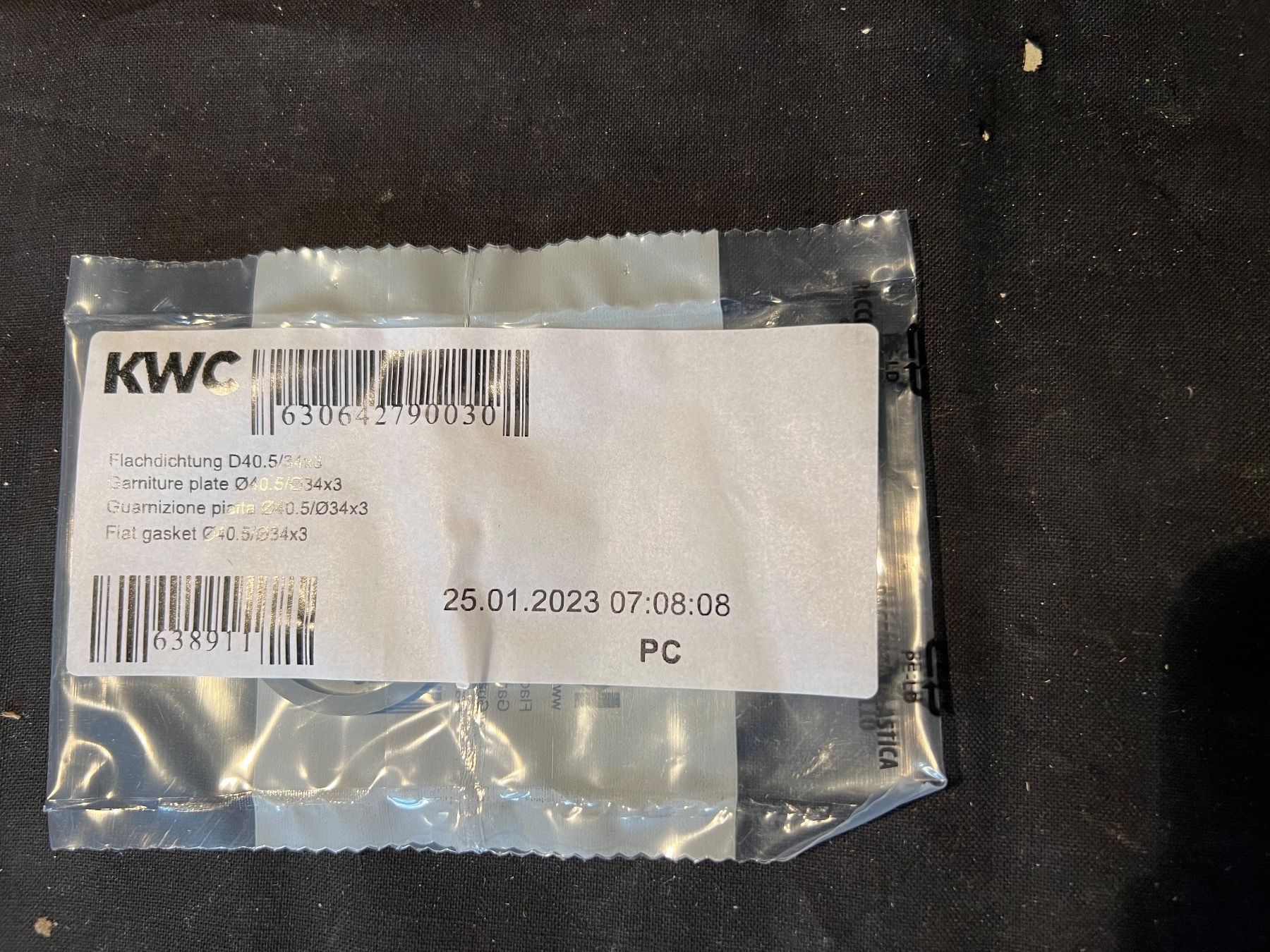 Installations sanitaires: KWC Dichtungen – Neuf avec emballage d'origine à Niederrohrdorf par ledergerber