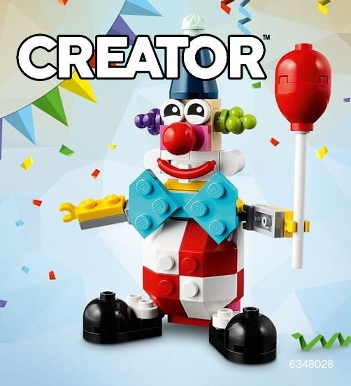 Lego Kit di costruzioni: LEGO Creator 30565 Lustiger Geburtstags Clown – Nuovo e nell'imballaggio originale da Luzern venduto da Venancio66