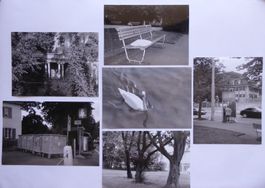 6 x schwarz-weiss Foto, Stadt Zürich, +, - A5