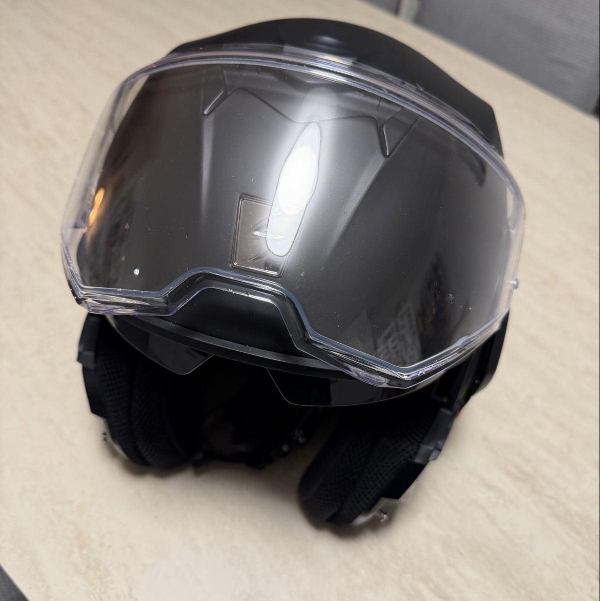 Caschi & visiere: Casque Moto Scorpion Exo-Tech Evo Solid – Usato da Echandens venduto da palpassure 1