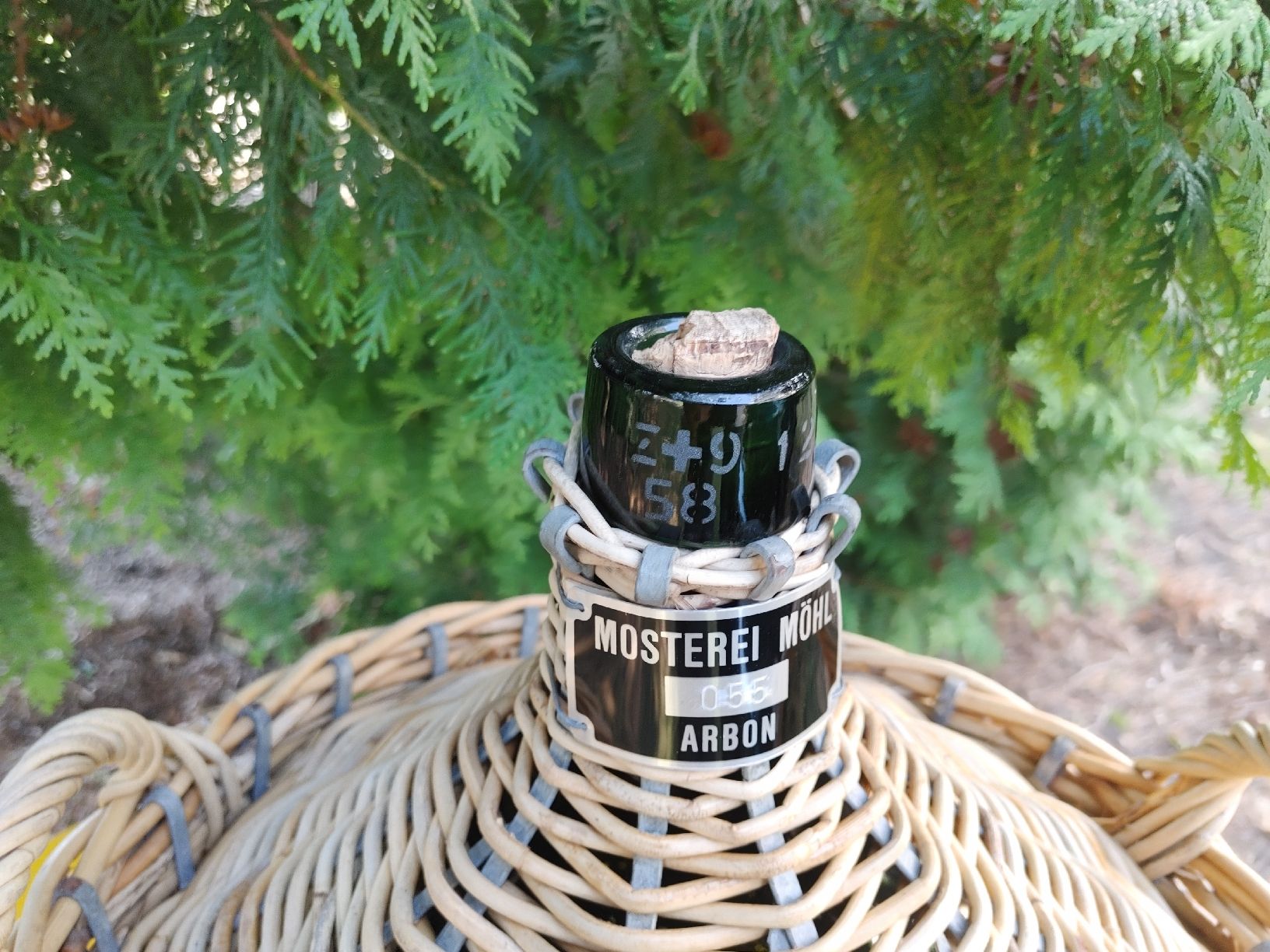 Bottiglie: Korbflasche Mosterei Möhl geeicht – Usato da Egnach venduto da Cintegral 4