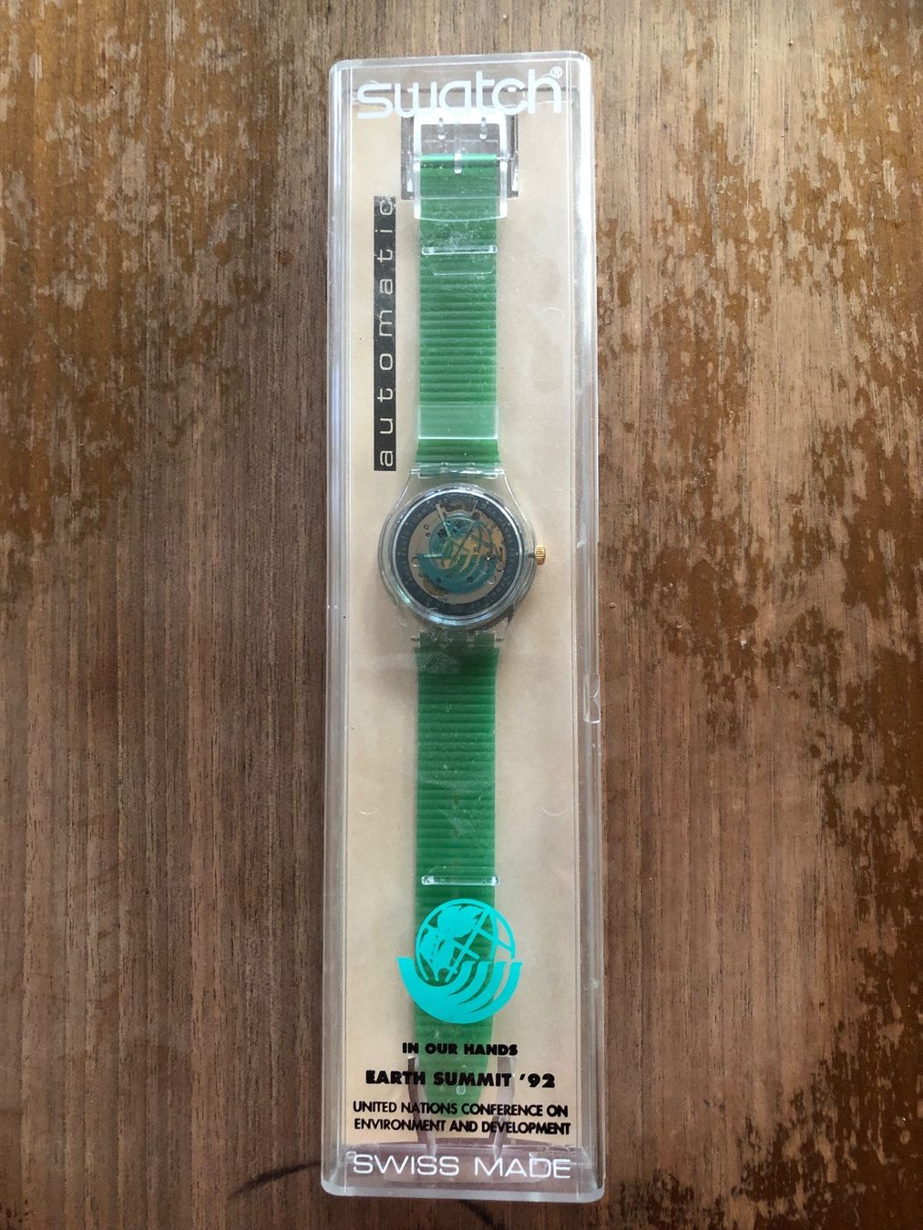 Swatch Orologi: Swatch earth summit 92 retro – Usato da Zuchwil venduto da Space08 1