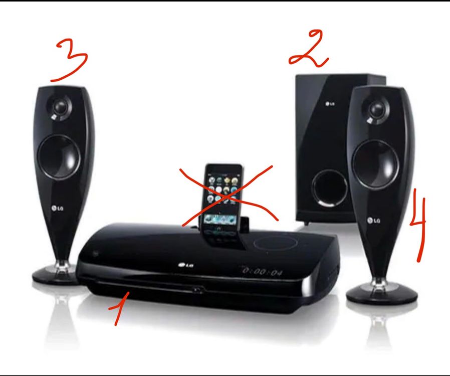 LG SH33S A Surround Sound Easy Home Theater System mit DVD Kaufen auf Ricardo