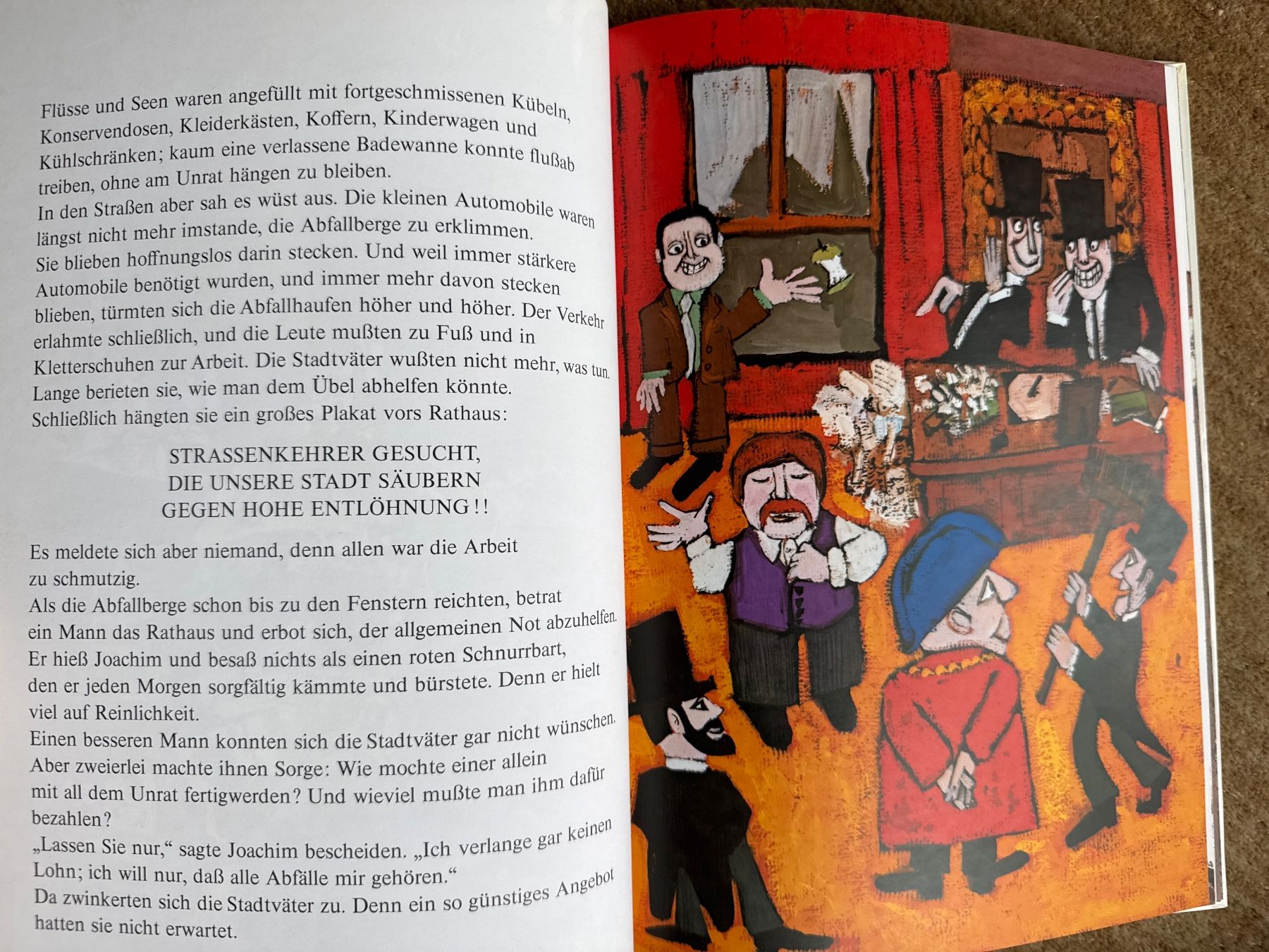 Libri: Joachim der Straßenkehrer - Kurt Baumann/David Mc Kee – Usato da Aarau venduto da Kilauea 2