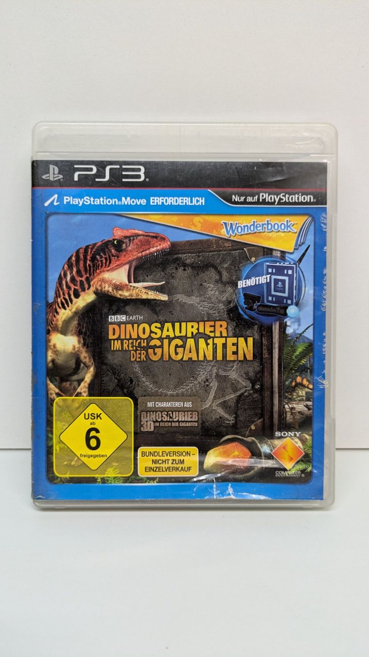 Giochi: Wonderbook: Dinosaurier - PlayStation 3 – Usato da Menziken venduto da mame18