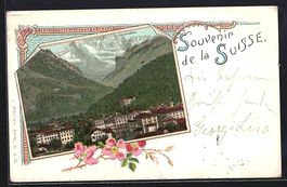 Litho Interlaken, Teilansicht gegen die 