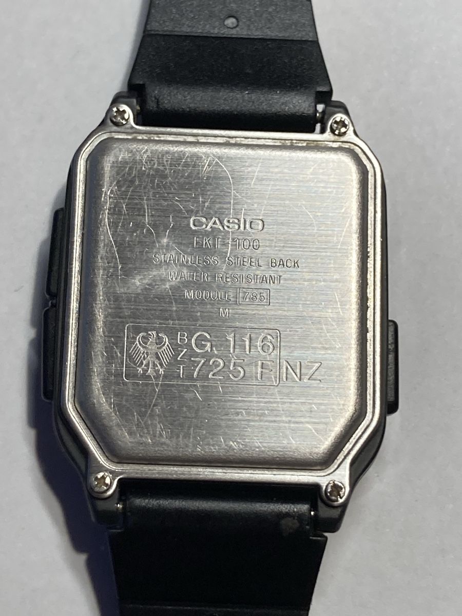 Casio Montres: Casio Databank anadigital uhr 35 mm – D'occasion à Glattbrugg par vintagemania 5