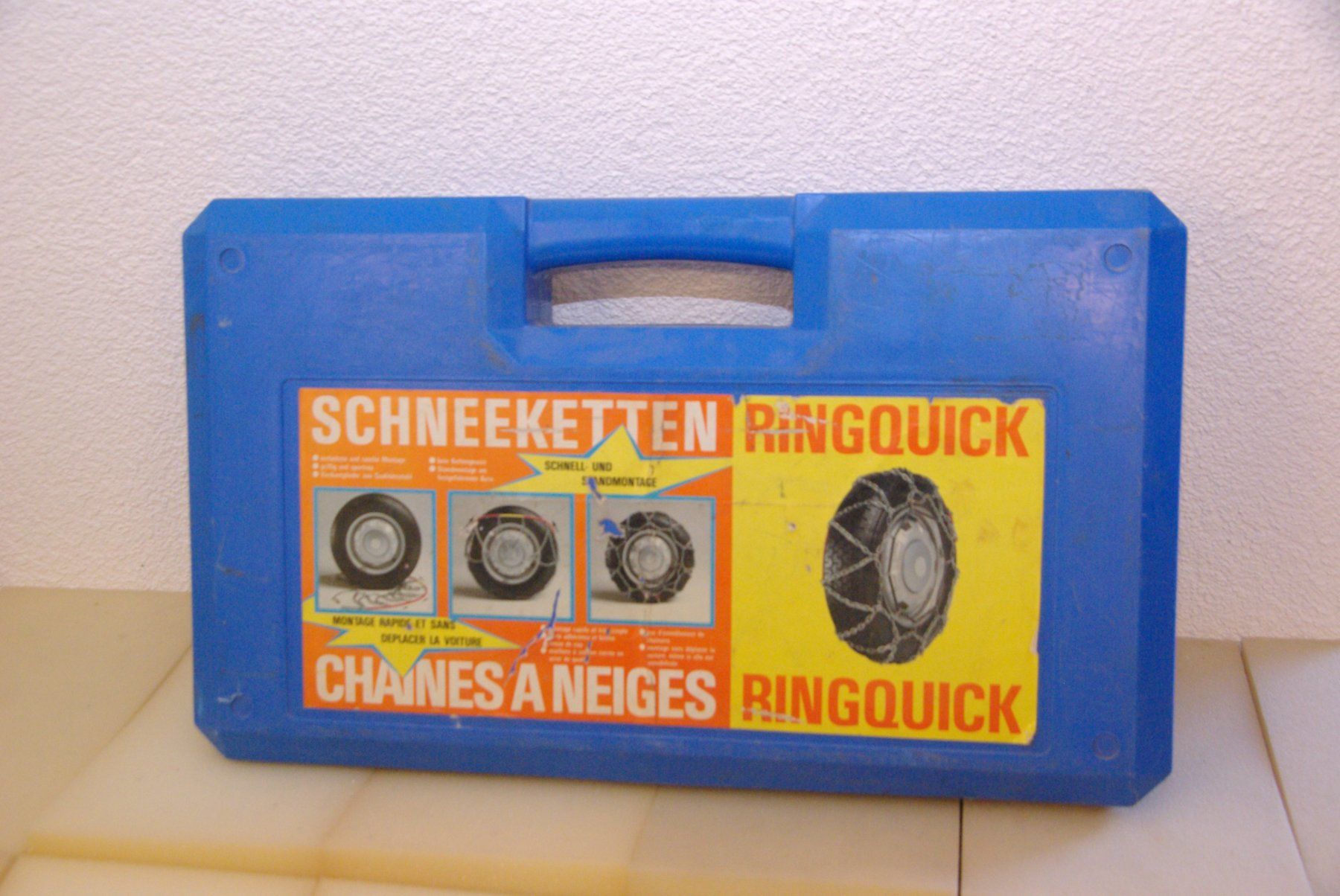 Catene da neve: Schneeketten Ringquick mit Koffer – Usato da Herisau venduto da Cevianer1844