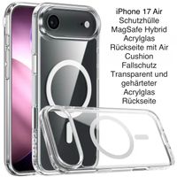iPhone 17 Air Schutzhülle Hybrid MagSafe Acrylglas H.