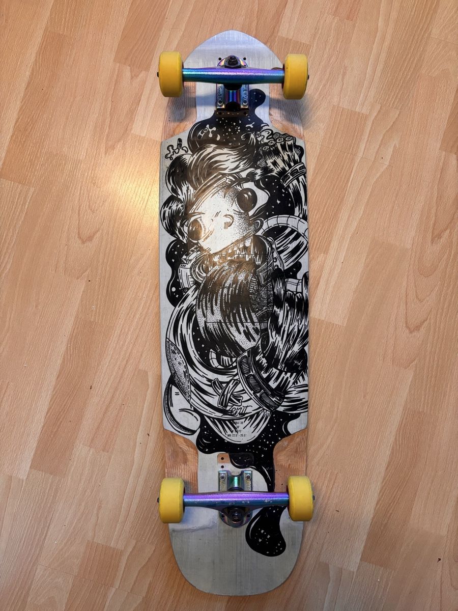Skateboards: Zenit Marble 38 custom designed – Gebraucht aus Eschenbach LU von JonahAttalla