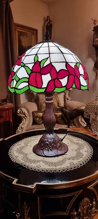Lampen: Wunderschöne Tiffany Buntglas Lampe – Gebraucht aus Wolfhalden von Nati-Nati 4