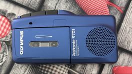 Olympus Pearlcorder S701 enregistreur microcassette bleu