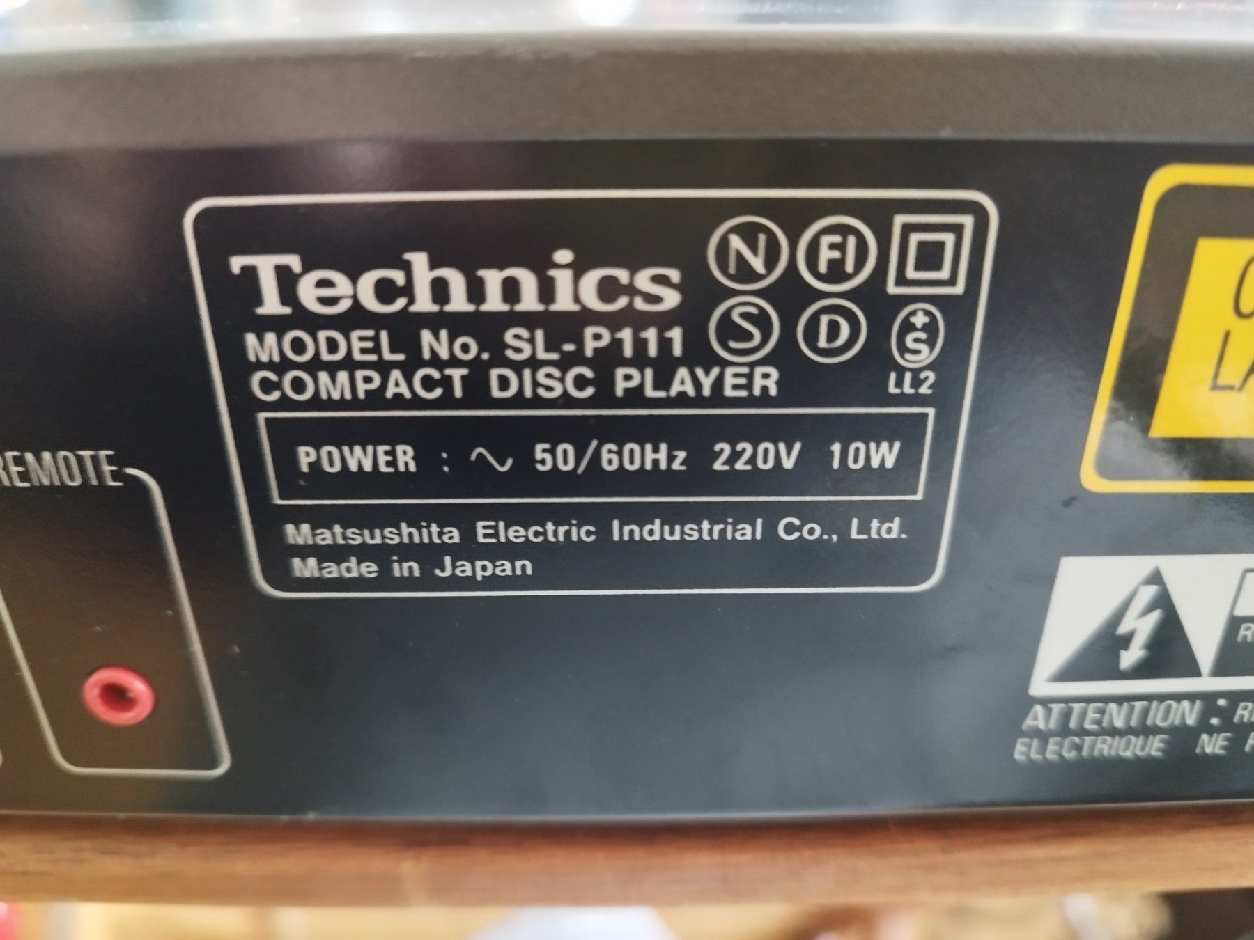 Technics Multimediaplayer & Streamer: Technics SLP111-KE – Defekt aus Vallorbe von Leonidas1337 1