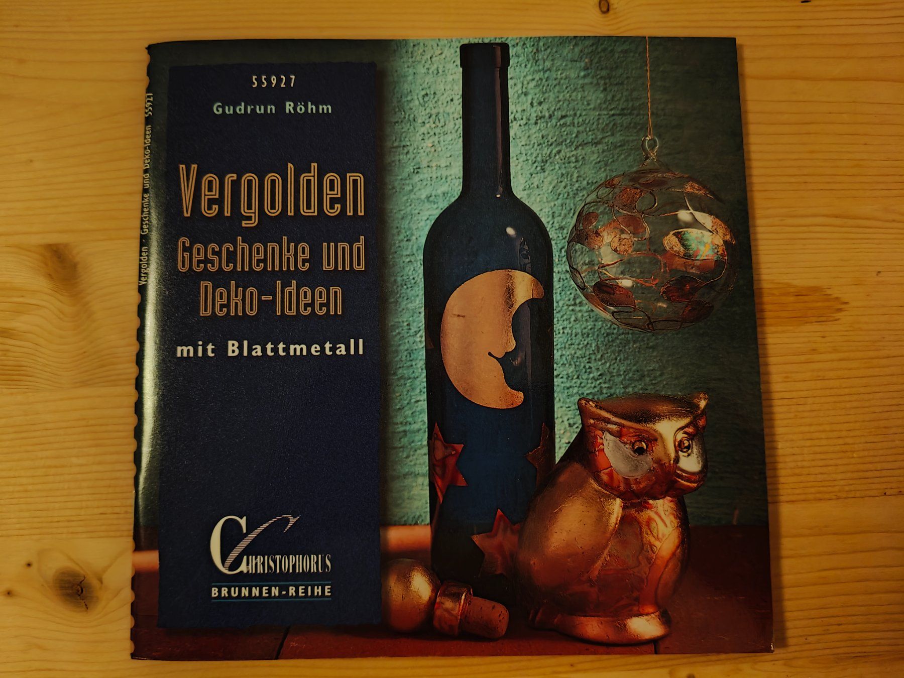Libri: * Vergolden - Geschenke und Deko Ideen mit Blattmetall /1997 – Usato da Muttenz venduto da Negnuja