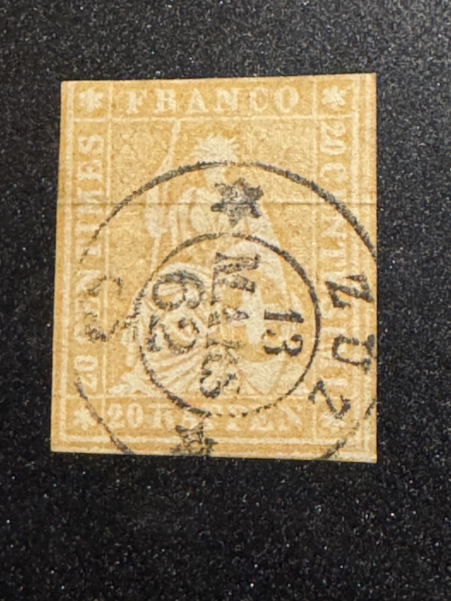 Alle Briefmarken: Toller Strubel – Gebraucht aus Uster von Briefmarken