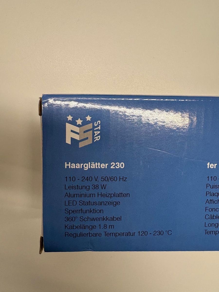 Altro per la cura dei capelli: Haarglätter Neu – Nuovo e nell'imballaggio originale da Triesen venduto da ValDeMer85 1