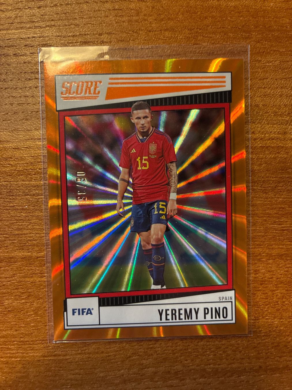 Topps Carte collezionabili: Panini Score Yeremy Pino Spanien /35 – Usato da Wangenried venduto da Garagara