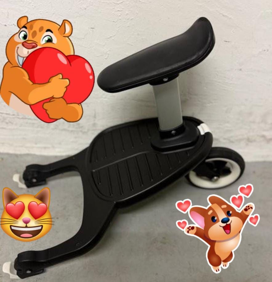 Bugaboo Kinderwagen: Stroller Board Bugaboo with Seat used – Gebraucht aus Lengnau BE von Ragaso