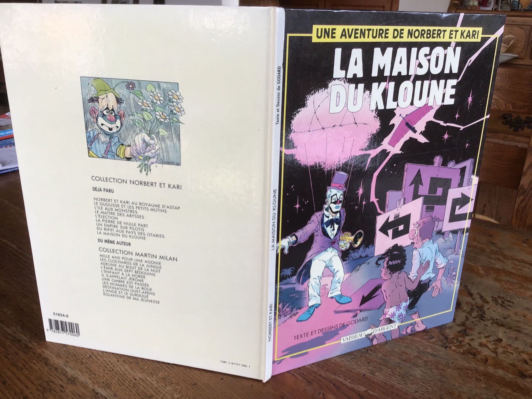 BD: Norbert et Kari EO La maison du kloune – D'occasion à Fully par Ruby97 4