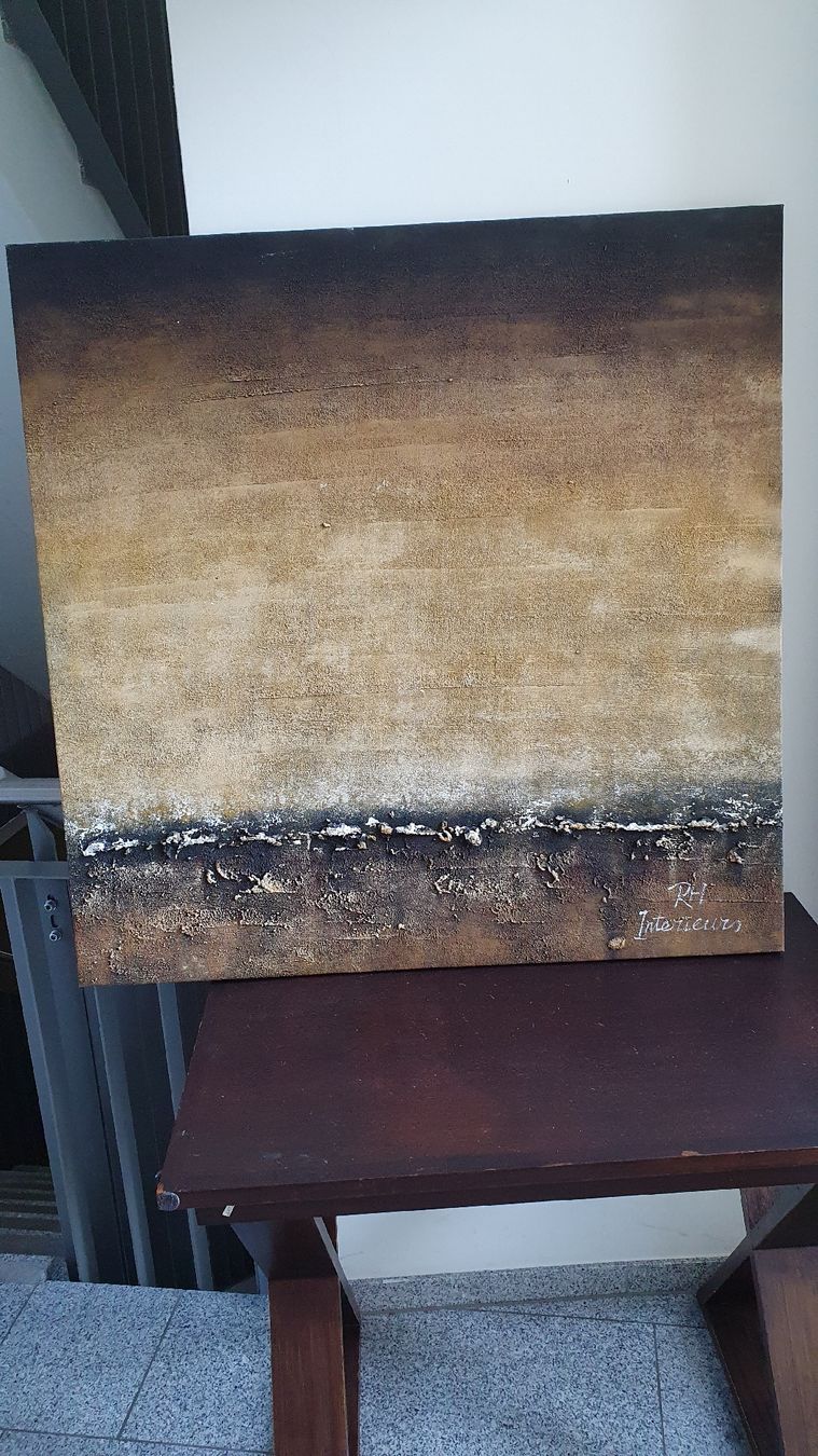 Gemälde: Gemälde 100 x 100 cm – Gebraucht aus Unterterzen von Jerommeke