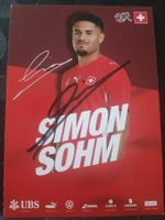 Simon Sohm - handsignierte SFV Karte