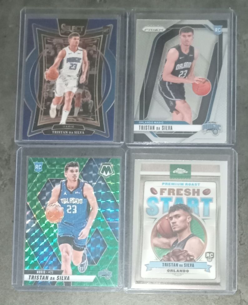 Cartoline: Tristan Da Silva NBA cards lot  – Nuovo (secondo la descrizione) da Vallorbe venduto da ant_75wx 2