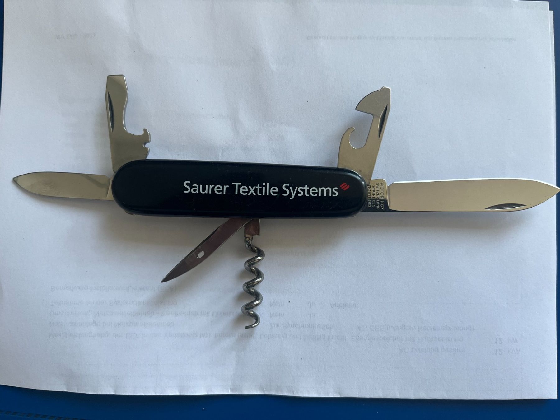 Victorinox Coltelli tascabile: Victorinox -Messer Saurer textil.... – Usato da Dintikon venduto da Redgar58 2
