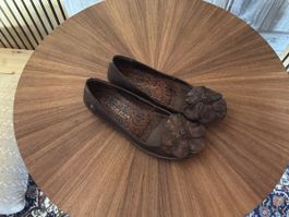 Ballerinas Neosens Leder braun Grösse 38