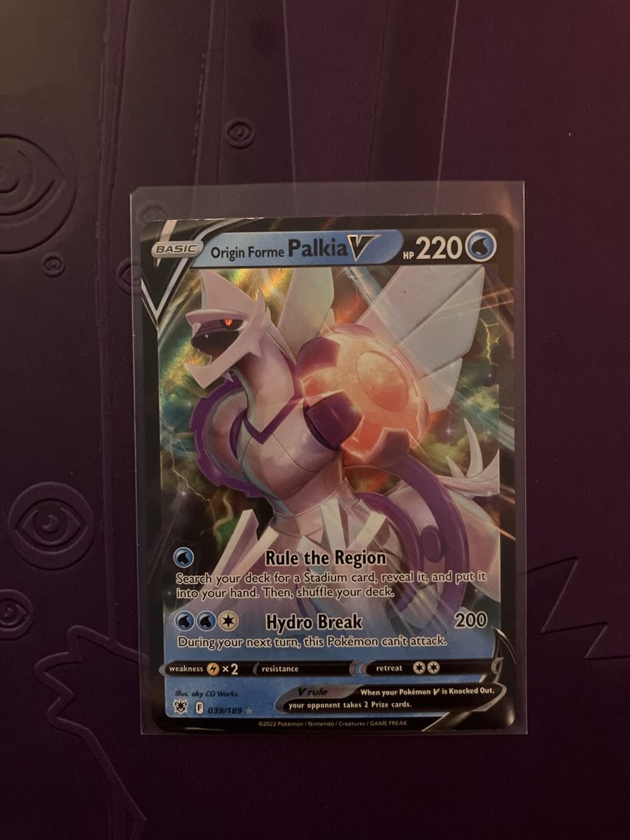 Cartoline: Pokémon Palkia V EN – Nuovo (secondo la descrizione) da La Chaux-de-Fonds venduto da chl_s5sc
