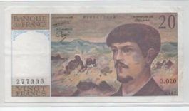 20 FRANCHI DEBUSSY - ANNO 1987 - FRANCIA