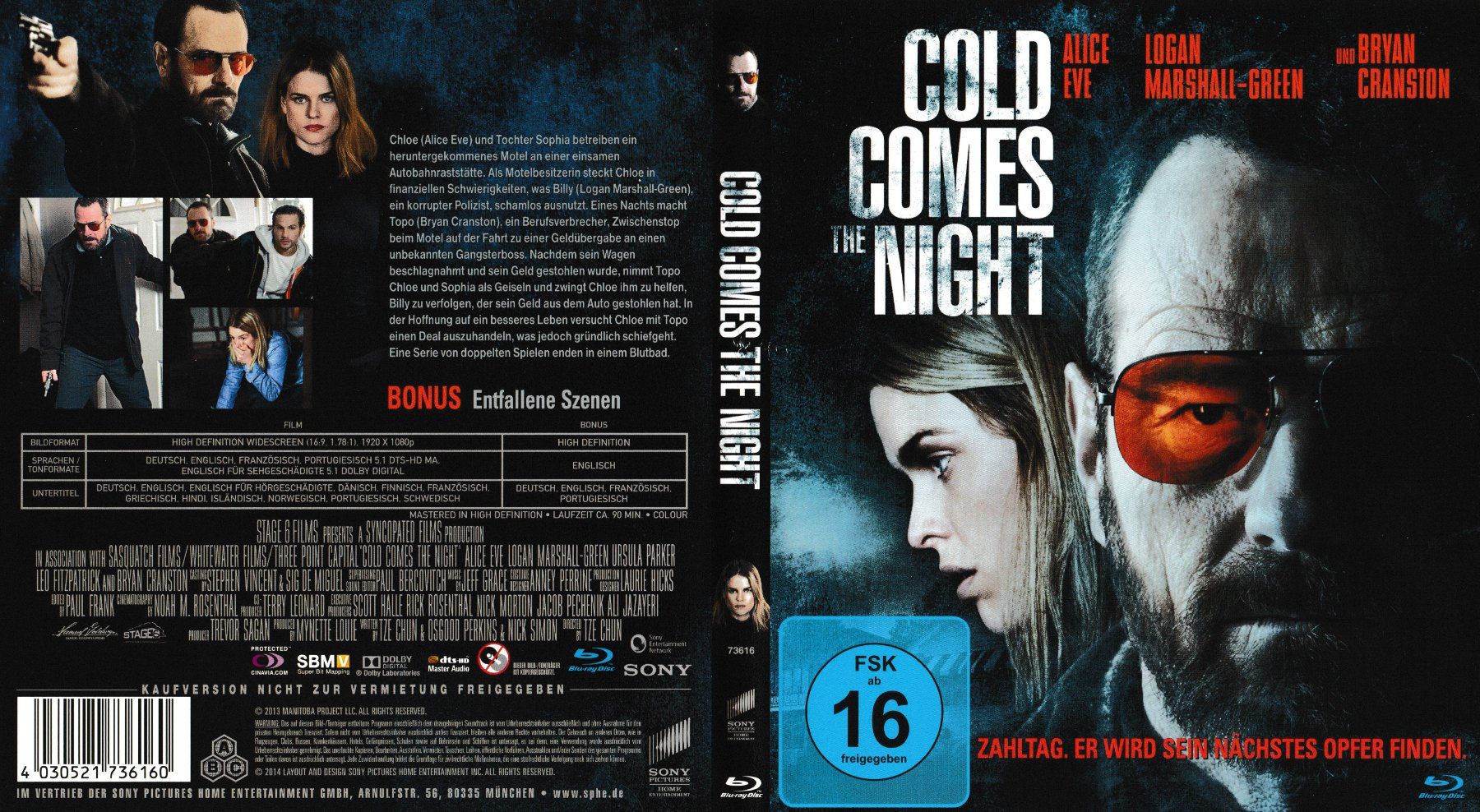 Tutti i DVDs: Blu-Ray - Cold Comes the Night – Usato da Langnau am Albis venduto da MediaRescuerKeLoX