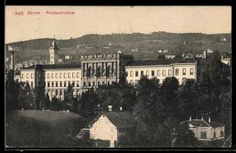 AK Zürich, Polytechnikum, 1919