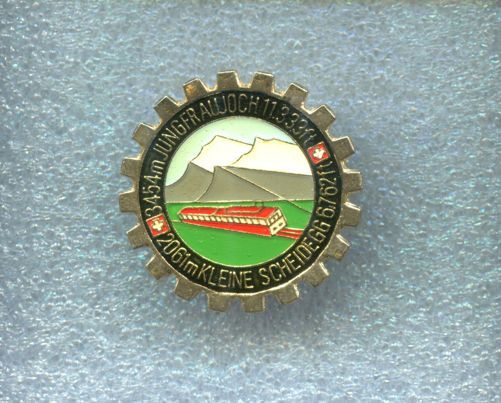 Placchette & Badge: JUNGFRAUJOCH  Bahn – Usato da Winterthur venduto da Sammleroase