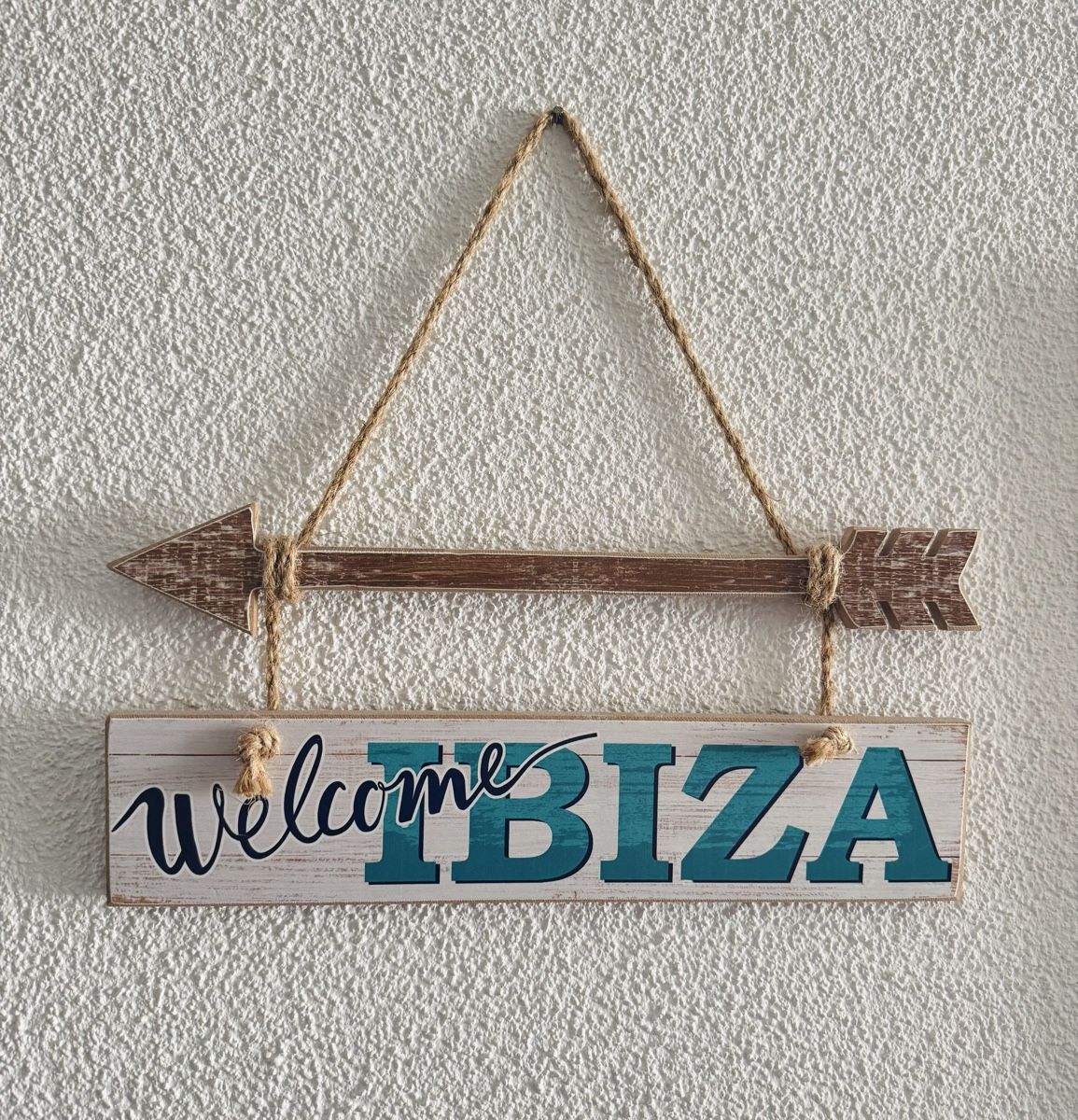 Insegne: Holz Schild: Welcome Ibiza – Nuovo (secondo la descrizione) da Frutigen venduto da _.Anja.B._