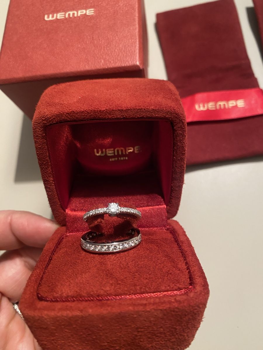 Anelli: Wempe Ring Set with Diamonds - Elegant Design Jewellery – Nuovo (secondo la descrizione) da Herrliberg venduto da non_5qdb 1
