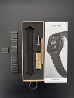 Nomad Stratos Band Titanium for Apple Watch black new