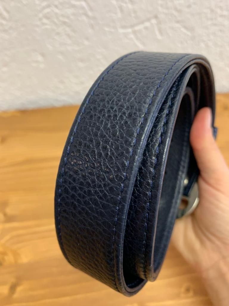 Cinture: GROOM PARIS Gürtel dunkelblau – Usato da Fislisbach venduto da KolibriSecondhand 1