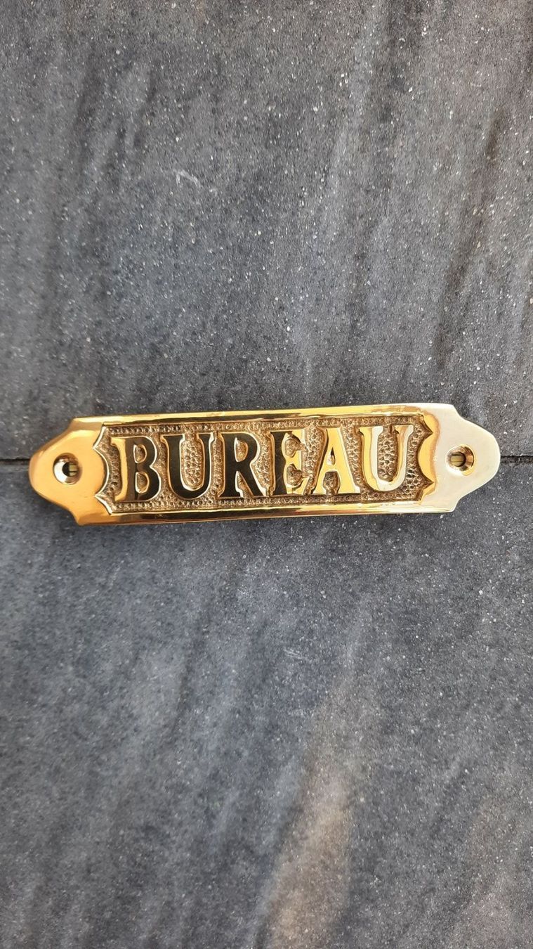 Ecriteaux: MESSINGSCHILD  BUREAU – Neuf (Voir description) à Reinach AG par Huckleberrysix 1